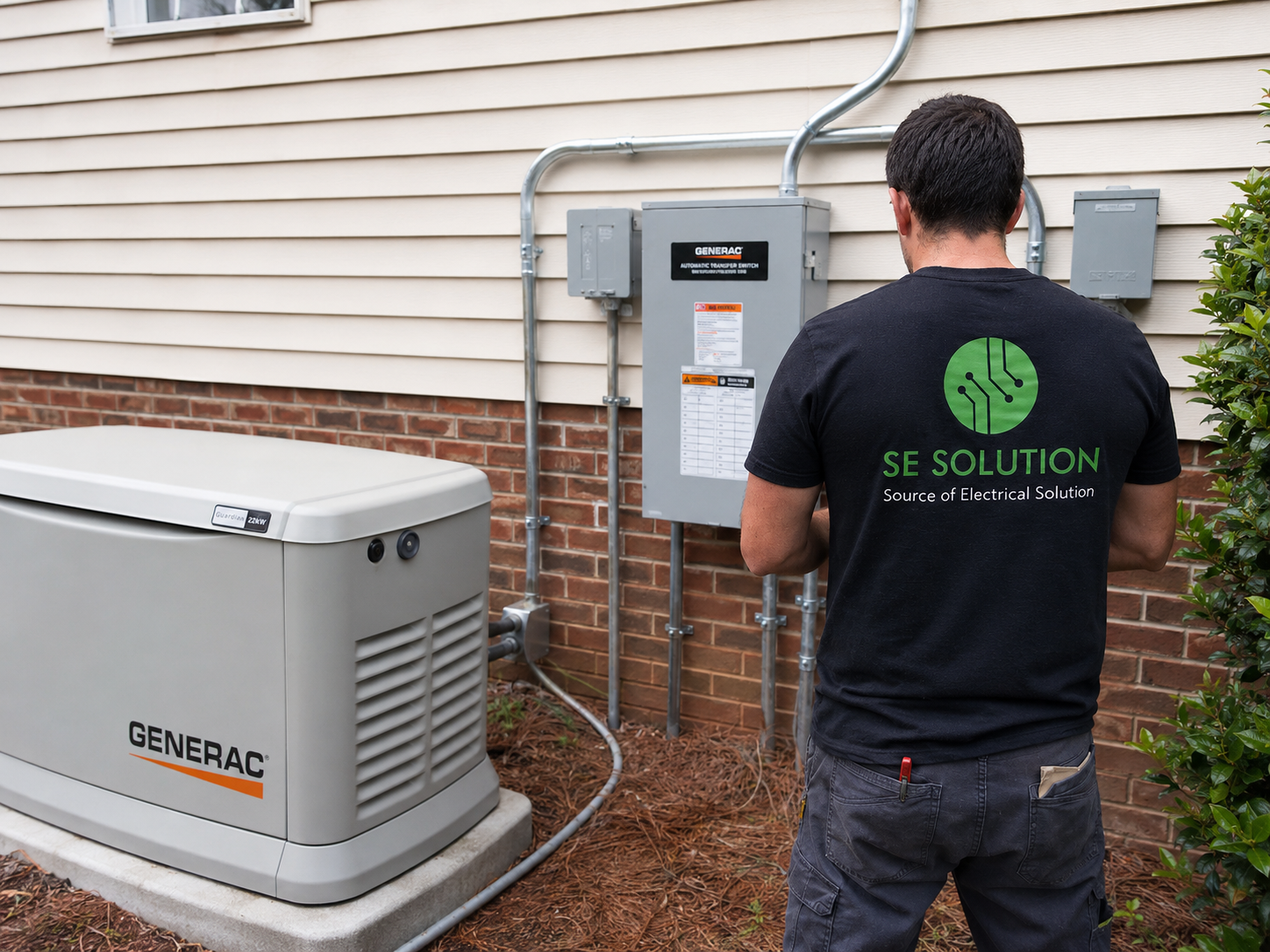 Generator installation, professional install in Sterling Heights and Metro Detroit