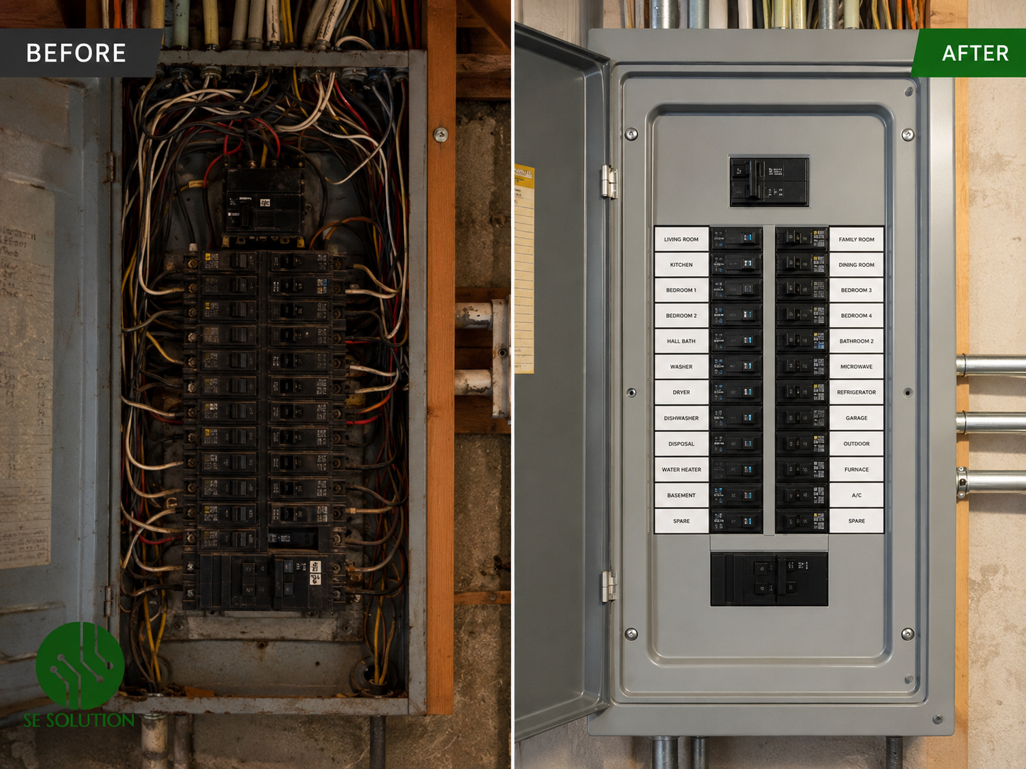 Panel upgrades — recent install in Metro Detroit