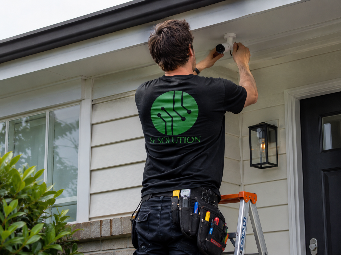 Security camera installation — recent install in Metro Detroit